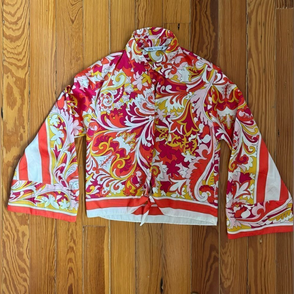 ZARA Patterned Top